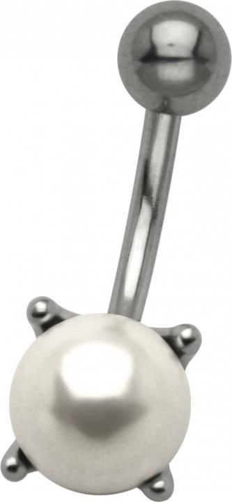 ssplb-02_kopie Bauchnabelpiercing Perle Stahl Banane 10mm Schmuck