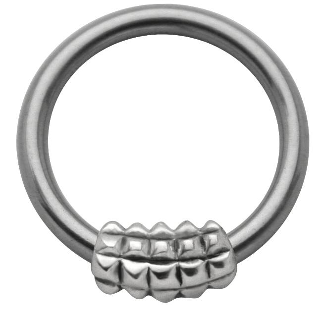 Brustwarzen BCR Ring Pyramiden Nieten Klemmring Nippel Piercing