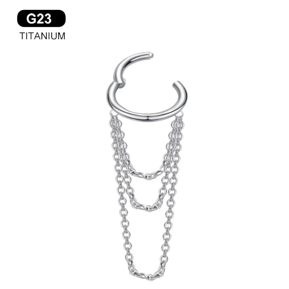 Segmentring Clicker Titan G23 mit drei Ketten