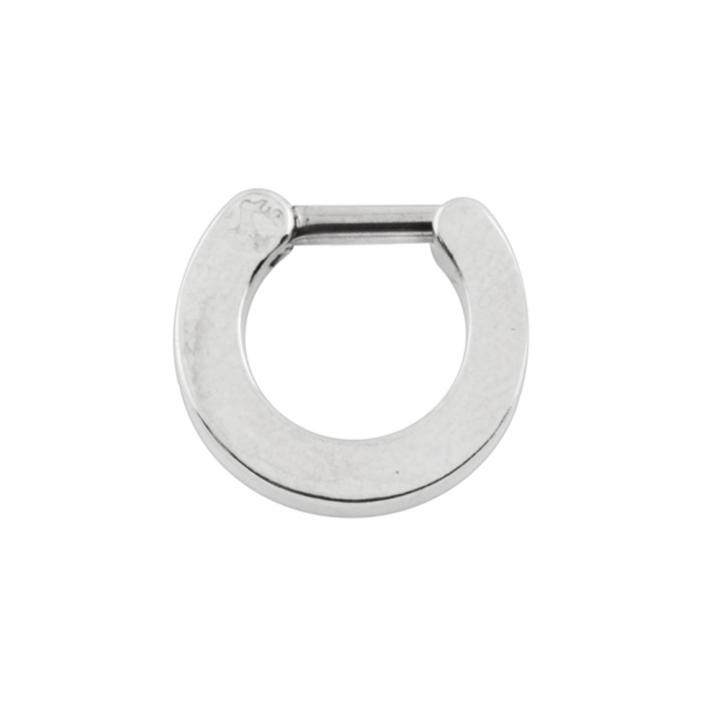 Septum Klicker Stahl glatt Nasenpiercing 1.2mm Stärke Septumpiercing