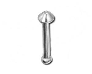 sl552b Nasenstecker Pin mit 2mm Spitze 1.0 Stahl Nasenpiercing gerade