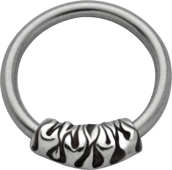 Brustwarzen BCR Ring Tribal Klemmring Nippel Piercing