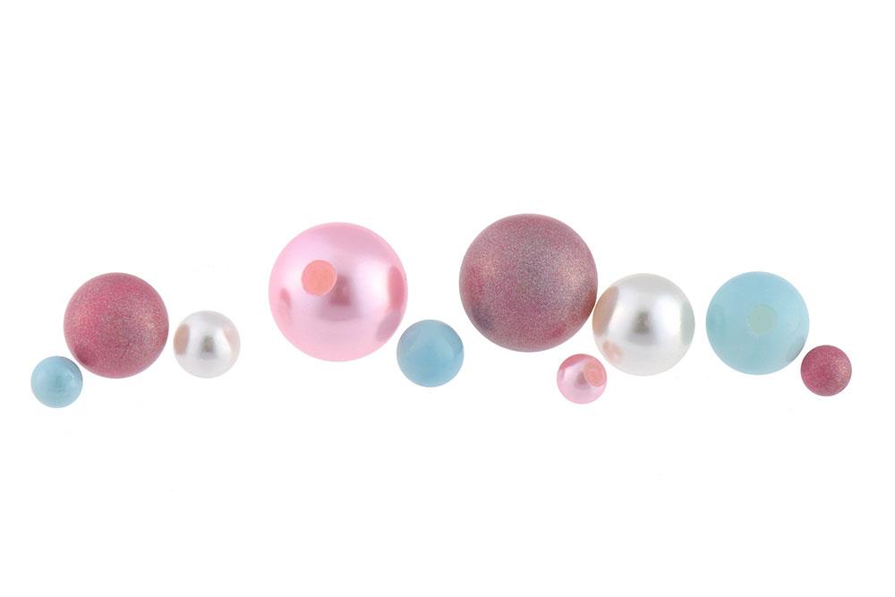Synthetische Schraubperle Perle mit Gewinde für 1.2mm und 1.6mm Stege