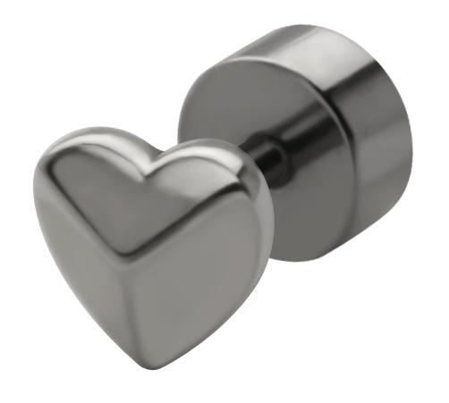 ssfp-05_kopie Stahl Piercing Kugel Herz Motiv Verschluss 1.2mm Schraubkugel