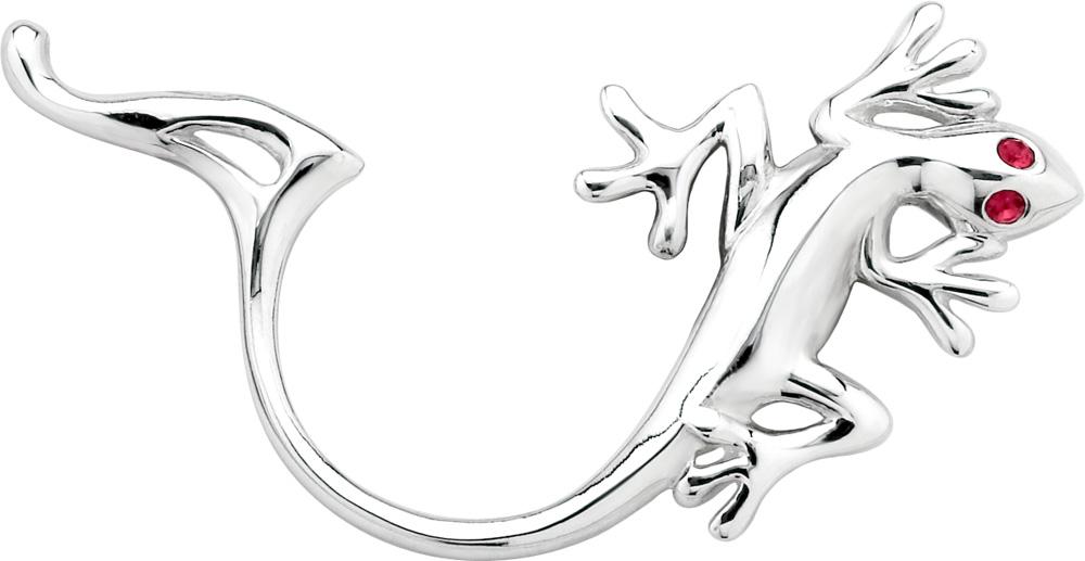 Fake Brustwarzenpiercing Eidechse Gecko Clip Klemmen Brust Piercing