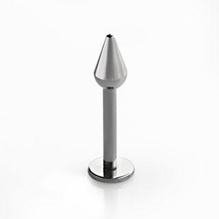 lbcng3 Piercing Labret Stecker Tropfen Teardrop Kugel Stahl 1,2 und 1,6 mm