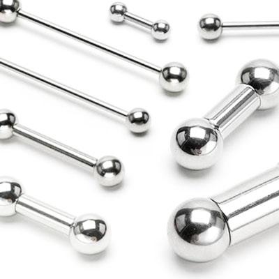 Barbell Hantel Titan G23 Big Gauges  2.0mm bis 8.0mm Stabstärke