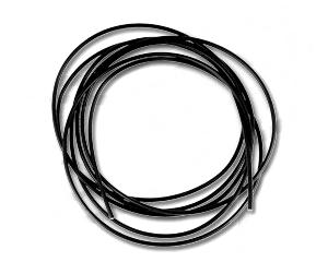 PTFE Piercing Schnur schwarz oder transparent 1.2mm/1.6mm