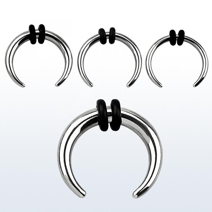 Septum Buffalo Claw Büffelring aus Chirurgenstahl 316L