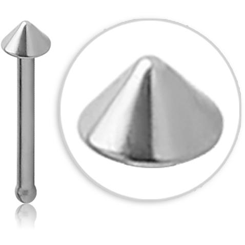 Nasenstecker Pin mit Spitze 0.8 Stahl Nasenpiercing gerade