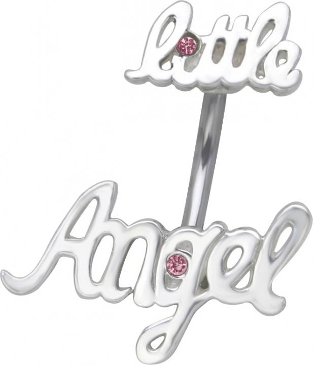 dbp-21_kopie Bauchnabelpiercing Little Angel Kristall Steine Chirurgenstahl