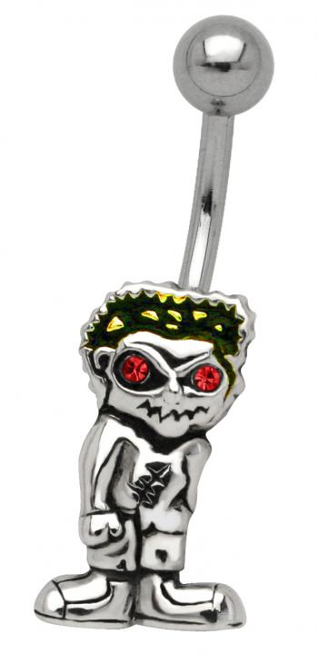 Bauchnabelpiercing Zombie Mania Halloween