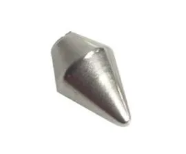 Stahl Piercing Cone Spitze Verschluss 1.2mm 1.6mm Schraubspitze