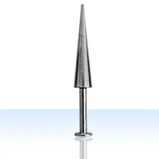 Piercing Labret mit langer Spitze aus Stahl 1.2 und 1.6mm Stecker